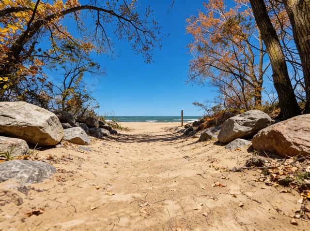 Northwest PA Hiking Guide: A comprehensive guide showcasing the region's beaches, bluffs, and Lake Erie hiking attractions.