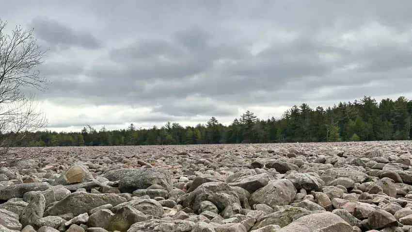 The Boulder Field - 16.5 acres of boulders from the last Ice Age